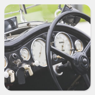 Duitsland, Bayern-Beieren, München. BMW Welt Car  Vierkante Sticker