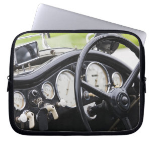 Duitsland, Beieren-Beieren, München. BMW Welt Auto Laptop Sleeve