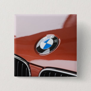 Duitsland, Beieren-Beieren, München. BMW Welt Car  Vierkante Button 5,1 Cm