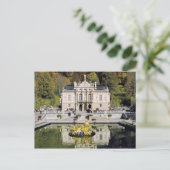 Duitsland, Beieren, Linderhof Castle. Linderhof Briefkaart (Staand voorkant)