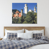 Duitsland, Beieren, Neuschwanstein Castle. Canvas Afdruk (Insitu (Slaapkamer))