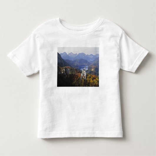 Duitsland, Beieren, Neuschwanstein Castle. King Kinder Shirts (Voorkant)