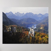Duitsland, Beieren, Neuschwanstein Castle. King Poster (Voorkant)