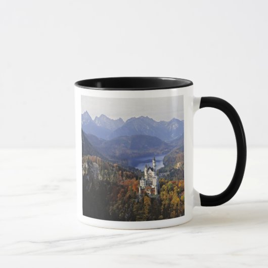 Duitsland, Beieren, Neuschwanstein Castle. Koning Mok (Rechts)
