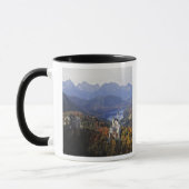 Duitsland, Beieren, Neuschwanstein Castle. Koning Mok (Links)
