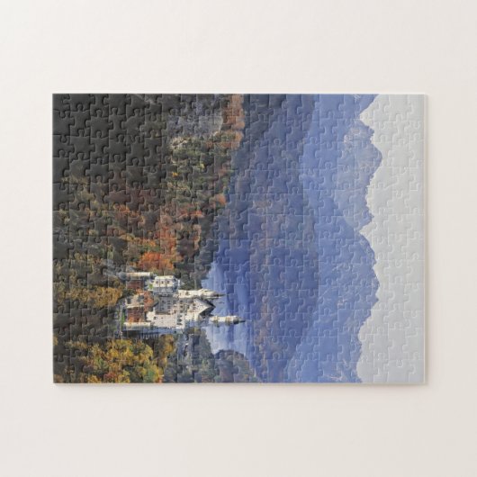 Duitsland, Beieren, Neuschwanstein Castle. Legpuzzel (Horizontaal)