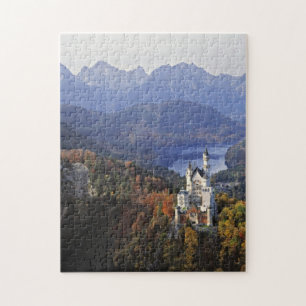 Duitsland, Beieren, Neuschwanstein Castle. Legpuzzel