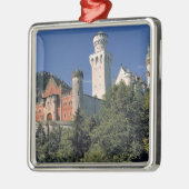 Duitsland, Beieren, Neuschwanstein Castle. Metalen Ornament (Links)