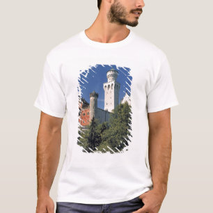 Duitsland, Beieren, Neuschwanstein Castle. T-shirt