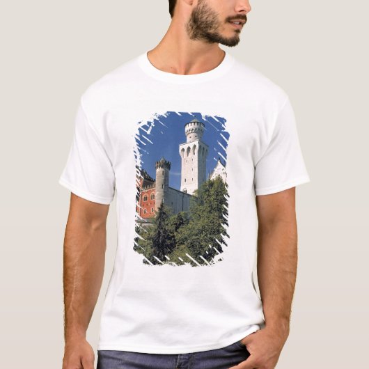 Duitsland, Beieren, Neuschwanstein Castle. T-shirt (Voorkant)