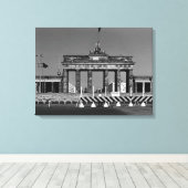  Duitsland Berlijn Brandenburgse poort Canvas Afdruk (Insitu (Houten vloer))