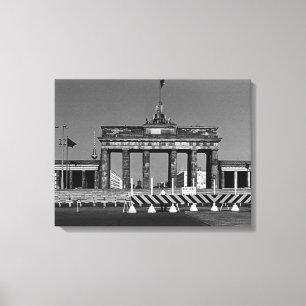  Duitsland Berlijn Brandenburgse poort Canvas Afdruk