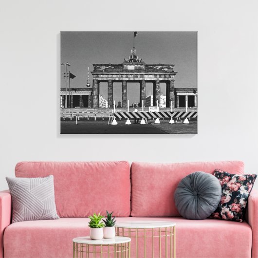  Duitsland Berlijn Brandenburgse poort Canvas Afdruk (Insitu (Woonkamer))