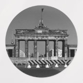  Duitsland Berlijn Brandenburgse poort Labels (Design 2)