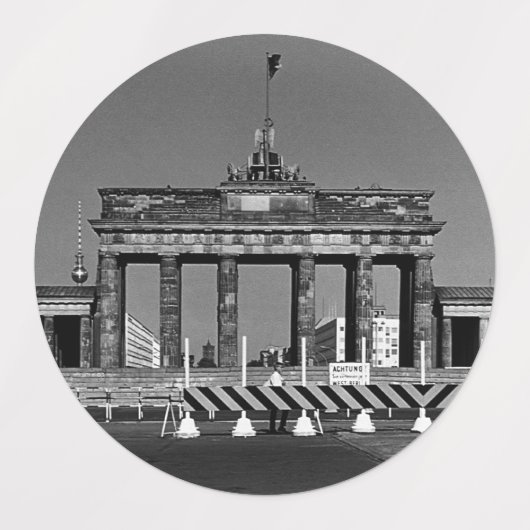 Duitsland Berlijn Brandenburgse poort Labels (Design 1)