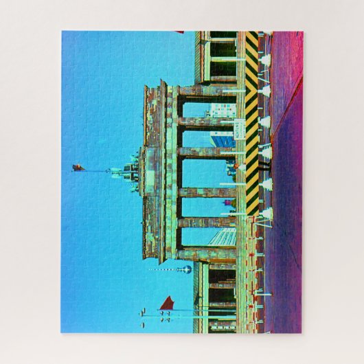  Duitsland Berlijn Brandenburgse poort Legpuzzel (Verticaal)