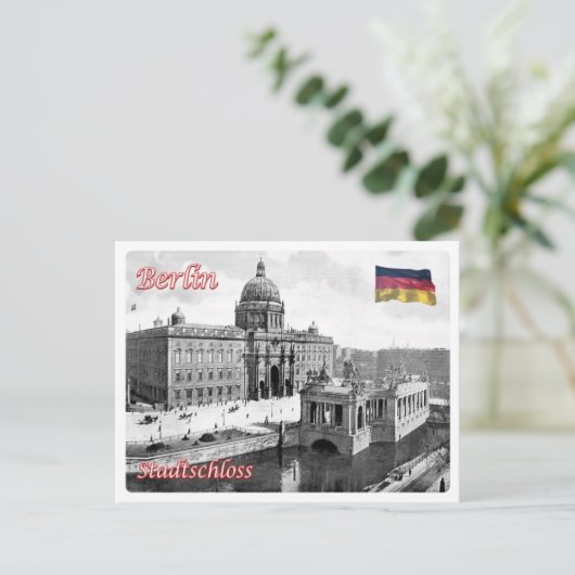 Duitsland - Berlijn - City Palace - Briefkaart (Staand voorkant)