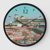 Duitsland Berlijn Luchthaven Tegel Grote Klok (Voorkant)