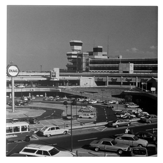 Duitsland Berlijn Luchthaven Tegel Tegeltje (Voorkant)