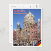 Duitsland - Berlijn - Synagogue - Briefkaart (Voorkant / Achterkant)