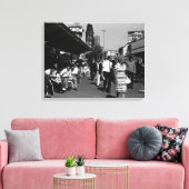  Duitsland Berlijnse kurfürstendamm avenue Canvas Afdruk (Insitu (Woonkamer))