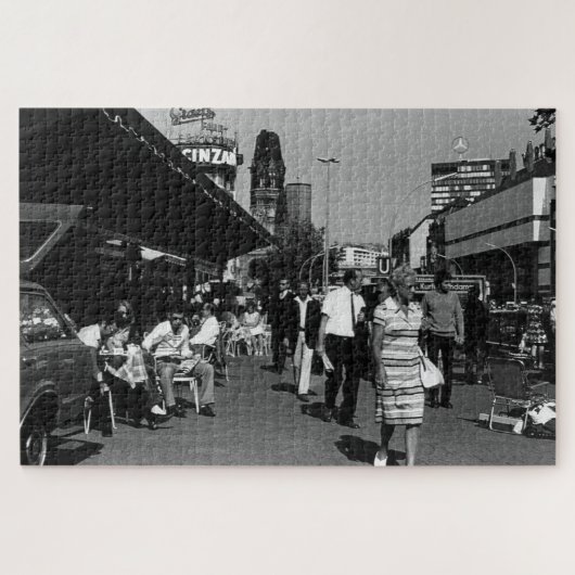 Duitsland Berlijnse kurfürstendamm avenue Legpuzzel (Horizontaal)