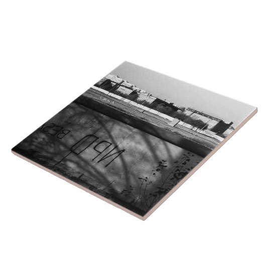 Duitsland Berlijnse muur Tegeltje (Zijkant)