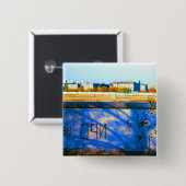  Duitsland Berlijnse muur Vierkante Button 5,1 Cm (Voorkant /achterkant)