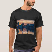 Duitsland Berlin Bridge Oberbaumbrücke T-shirt (Voorkant)
