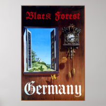 Duitsland, Black Forest-poster
