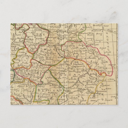 Duitsland, Bohemia Briefkaart (Voorkant)