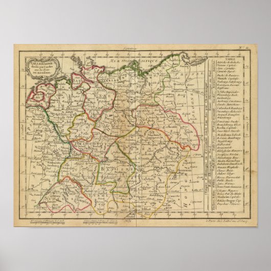 Duitsland, Bohemia Poster (Voorkant)