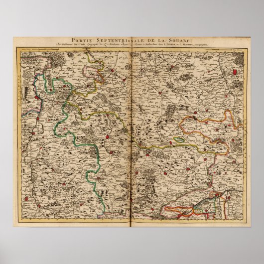 Duitsland bossen poster (Voorkant)