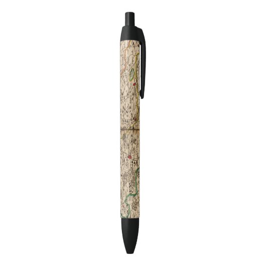 Duitsland bossen zwarte inkt pen (Achterkant (Verticaal))