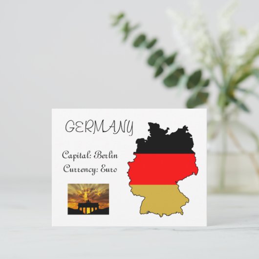 Duitsland Briefkaart (Staand voorkant)