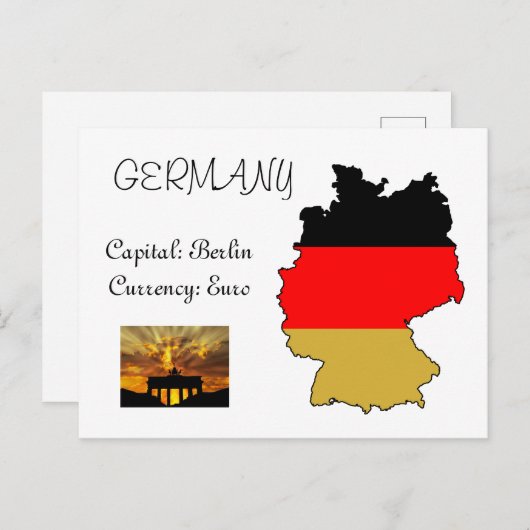 Duitsland Briefkaart (Voorkant / Achterkant)