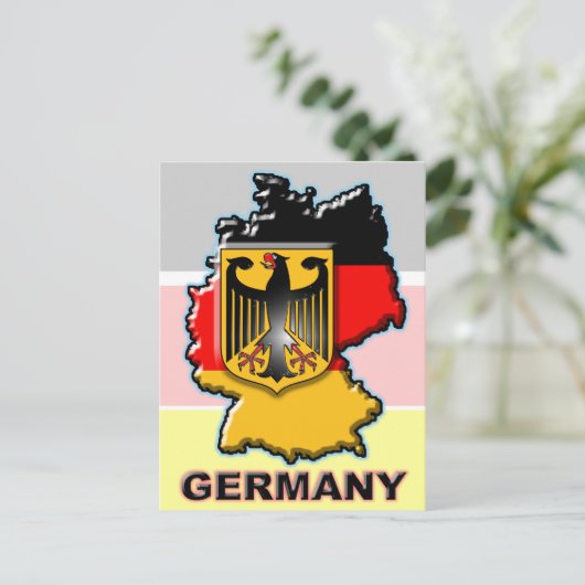 Duitsland Briefkaart (Staand voorkant)