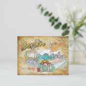 Duitsland Briefkaart van Berlijn (Staand voorkant)