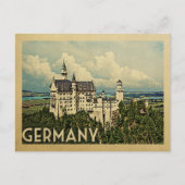 Duitsland Briefkaart Vintage Travel (Voorkant)