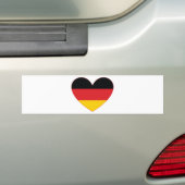 Duitsland Bumpersticker (Op auto)
