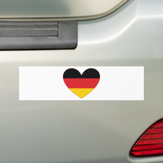 Duitsland Bumpersticker (Op auto)