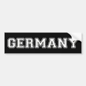 Duitsland Bumpersticker (Voorkant)