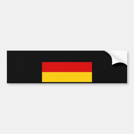 DUITSLAND BUMPERSTICKER (Voorkant)