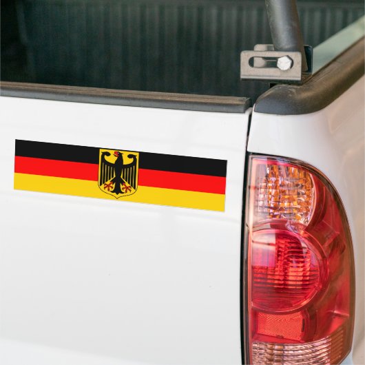 Duitsland Bumpersticker (Op Truck)