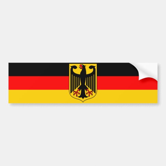 Duitsland Bumpersticker (Voorkant)