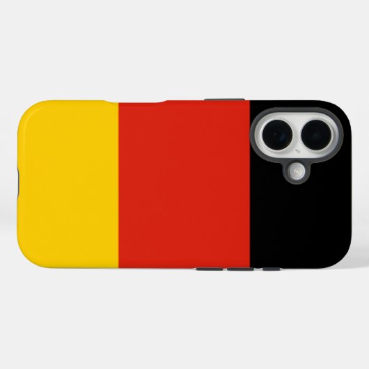 Duitsland Case-Mate iPhone Case (Achterkant (horizontaal))