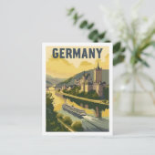 Duitsland Castle  bekende reisplaats Briefkaart (Staand voorkant)