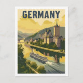 Duitsland Castle  bekende reisplaats Briefkaart (Voorkant)