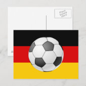 Duitsland Champions 2014 Briefkaart (Voorkant / Achterkant)