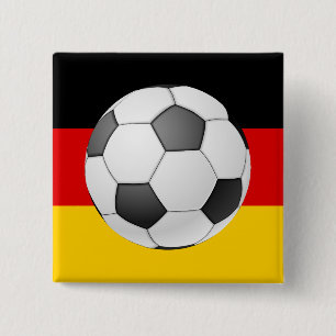 Duitsland Champions 2014 Vierkante Button 5,1 Cm